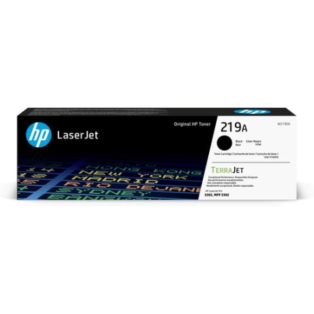 TONER ORIGINALE HP W2190A 219A NERO LASERJET COLORE PRO 3202 3302sdw