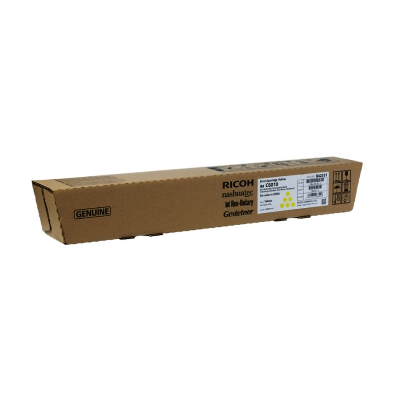 TONER ORIGINALE RICOH 842531 GIALLO IMC4510 IMC5510 IMC6010 28K