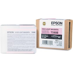 CARTUCCIA ORIGINALE EPSON STYLUS Pro 3800 C13T580B00 T580B PHOTO MAGENTA