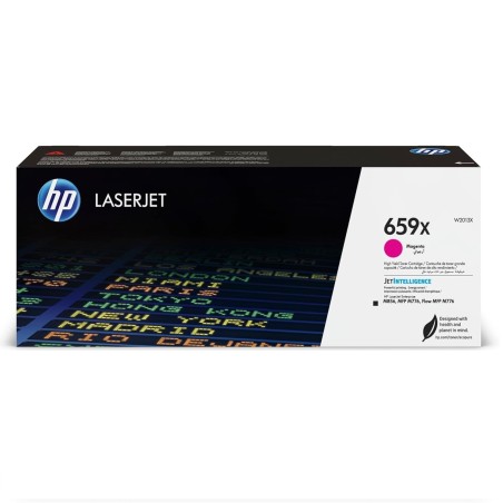 TONER ORIGINALE HP 659X MAGENTA W2013X Color Laserjet Enterprise M856