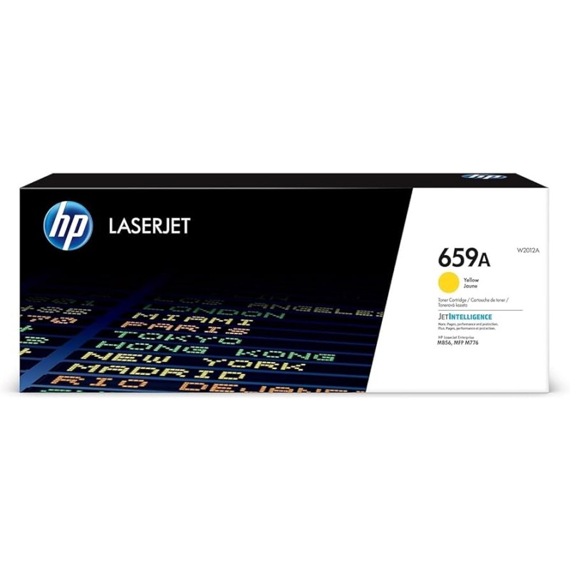TONER ORIGINALE HP 659A GIALLO W2012A Color Laserjet Enterprise M856