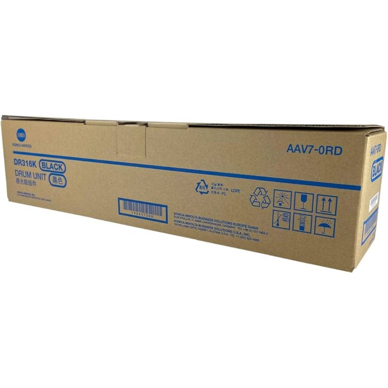 GRUPPO TAMBURO ORIGINALE KONICA MINOLTA AAV70RD DR316K NERO C250I C300I C360I