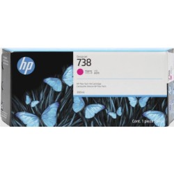 CARTUCCIA ORIGINALE HP MAGENTA 676M7A 738 DesignJet T850 T950 36-Zoll 300ml