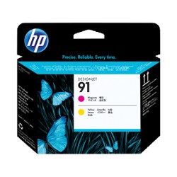 TESTINA DI STAMPA ORIGINALE HP 91 MAGENTA GIALLO C9461A DesignJet Z6100