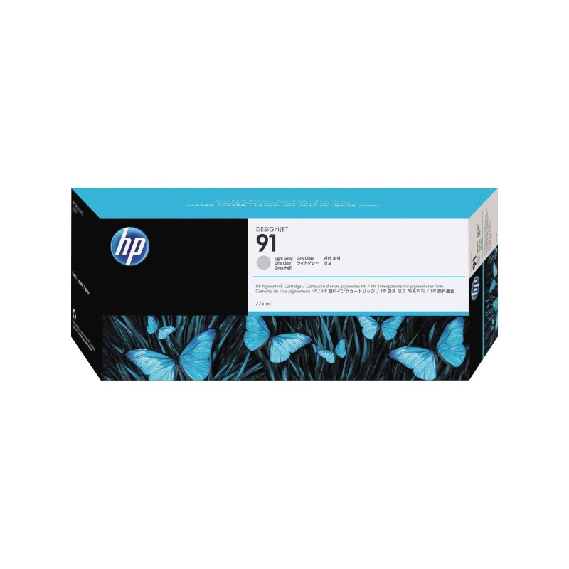 TESTINA DI STAMPA ORIGINALE HP 91 GRIGIO CHIARO C9466A DesignJet Z6100 775ML