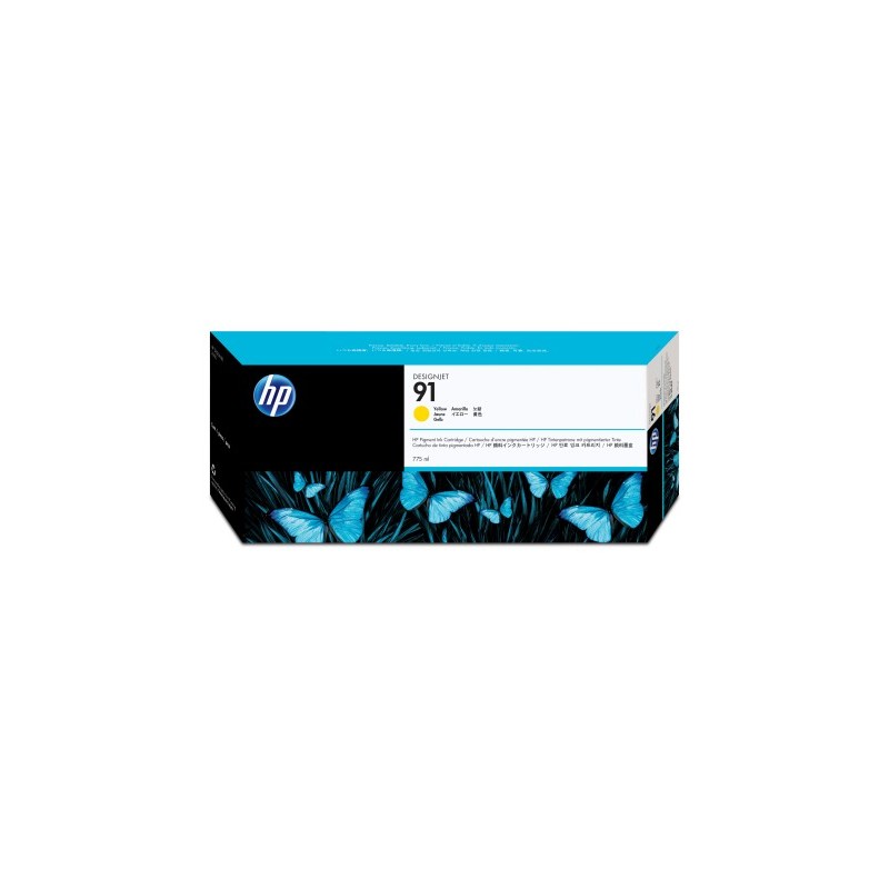 TESTINA DI STAMPA ORIGINALE HP 91 GIALLO C9469A DesignJet Z6100 775ML