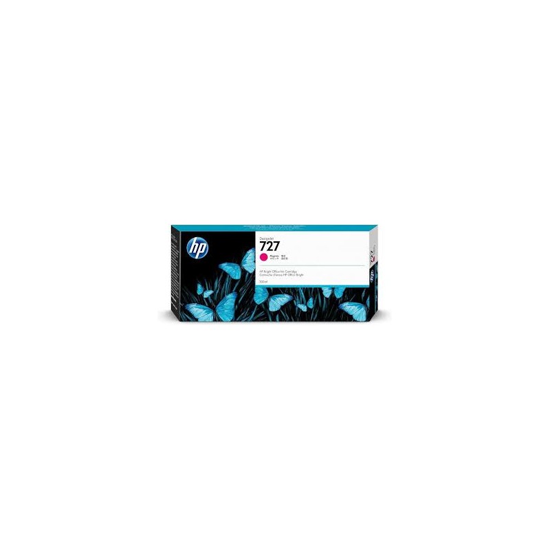 CARTUCCIA ORIGINALE HP MAGENTA F9J77A HP 727 DesignJet T1500 300ML