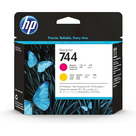 TESTINA DI STAMPA ORIGINALE HP 744 MAGENTA GIALLO F9J87A DesignJet Z5600