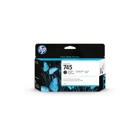 CARTUCCIA ORIGINALE HP F9J99A 745 NERO OPACO DesignJet Z2600 130ML