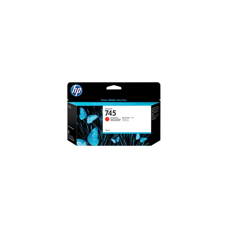 CARTUCCIA ORIGINALE HP F9K00A 745 ROSSA DesignJet Z2600 130ML
