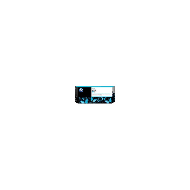 CARTUCCIA ORIGINALE HP F9K03A 745 CIANO DesignJet Z2600 300ML