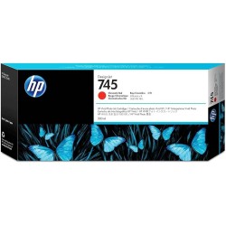 CARTUCCIA ORIGINALE HP F9K06A 745 ROSSO CROMATICO DesignJet Z2600 300ML