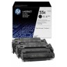 BIPACK TONER ORIGINALE HP Laserjet P3010 Nero 12k CE255XD 55X CE255XC