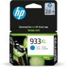 CARTUCCIA ORIGINALE HP OFFICEJET 6100 933XL CN054AE CIANO