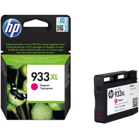 CARTUCCIA ORIGINALE HP OFFICEJET 6100 933XL CN055AE MAGENTA