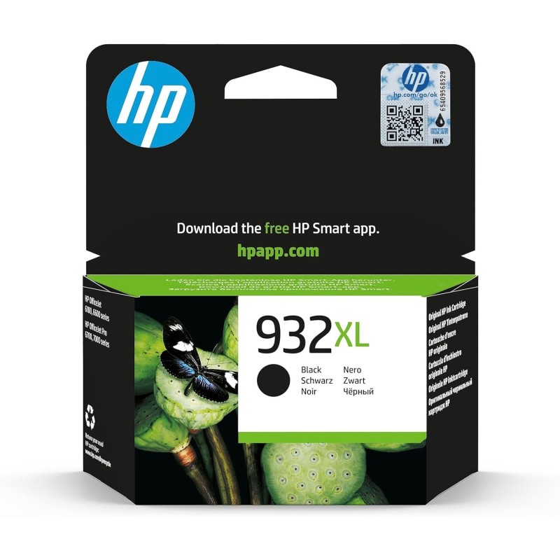 CARTUCCIA ORIGINALE HP OFFICEJET 6100 932XL CN053AE NERO