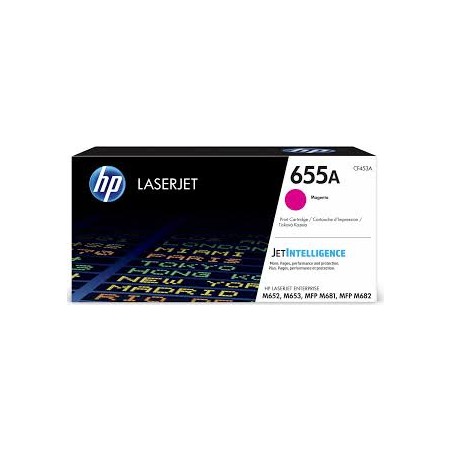TONER ORIGINALE HP CF453A 655A MAGENTA Enterprise Flow MFP M681