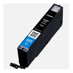 CARTUCCIA COMPATIBILE CANON PIXMA IP7250 CLI-551C CLI551C CLI 551C XL CIANO