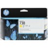 CARTUCCIA ORIGINALE HP GIALLO 498N7A 738 DesignJet T850 T950 36-Zoll 130ml