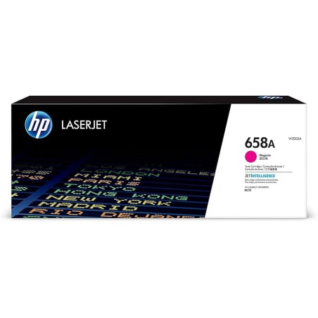 TONER ORIGINALE HP W2003A MAGENTA 658A LaserJet Enterprise M751