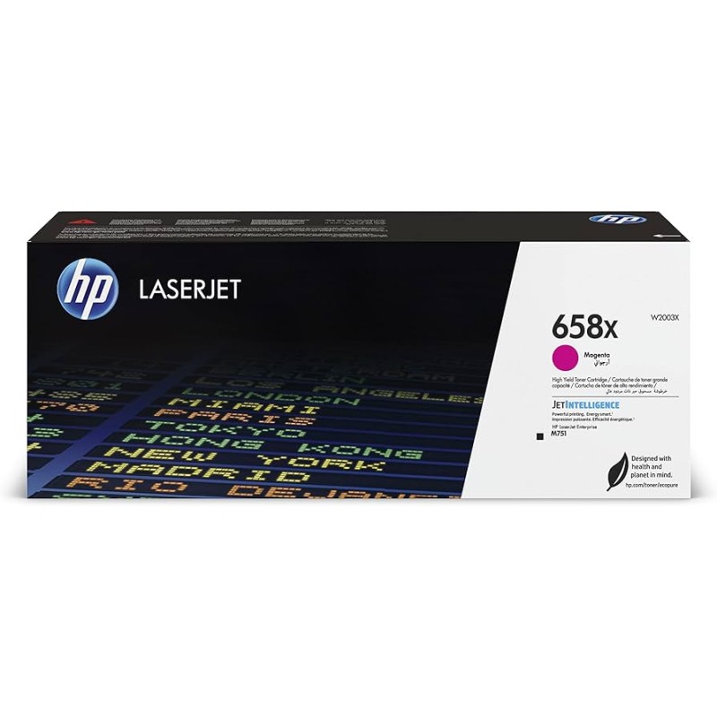 TONER ORIGINALE HP W2003X MAGENTA 658X LaserJet Enterprise M751