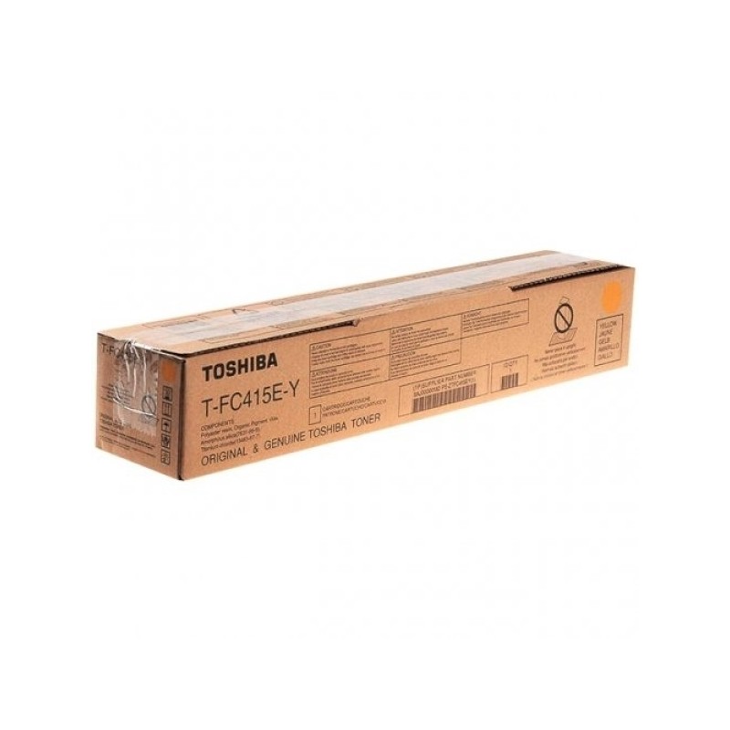 TONER ORIGINALE TOSHIBA 6AJ00000182 T-FC415EY GIALLO E-STUDIO 2515AC