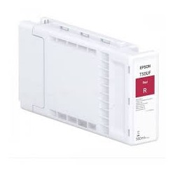 CARTUCCIA ORIGINALE EPSON ULTRACHROME C13T50UF00 T50UF ROSSO OPACO SureColor SC-T3700E