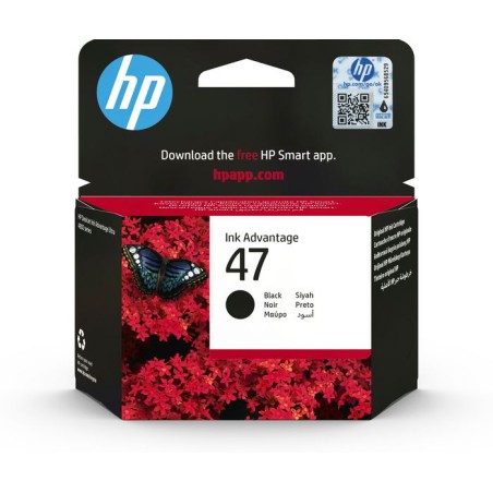 CARTUCCIA ORIGINALE HP 47 6ZD21AE NERO DeskJet Ink Advantage Ultra 4800 4826 AiO