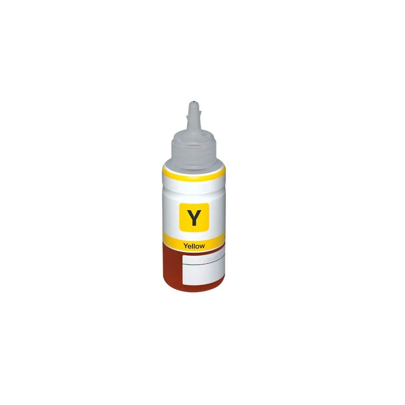 FLACONE INCHIOSTRO COMPATIBILE CANON GIALLO GI40 GI41 GI43 GI46 GI490 GI50 GI51 GI53 GI55 GI56 GI590