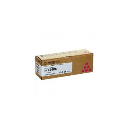 TONER ORIGINALE RICOH LANIER AFICIO SP C360X SP C361 MAGENTA 408252