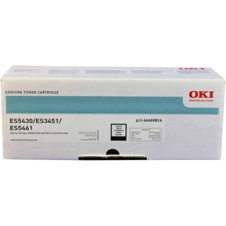 TONER ORIGINALE OKI EXECUTIVE ES3451 ES5430 44469814 NERO 5K