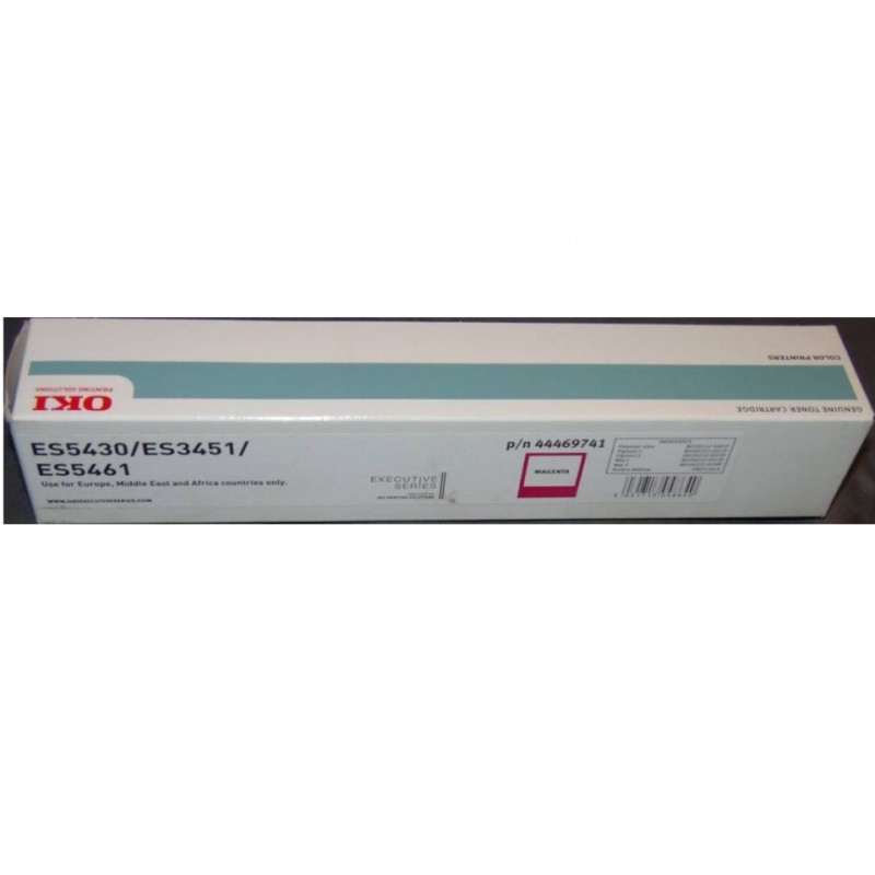 TONER ORIGINALE OKI EXECUTIVE ES3451 ES5430 44469741 MAGENTA  5K