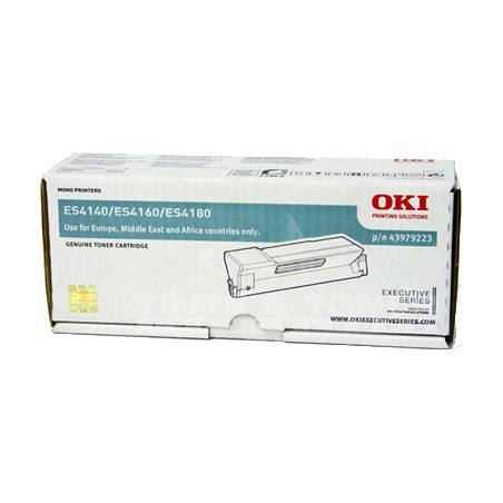 TONER ORIGINALE OKI 43979223 NERO EXECUTIVE ES4140 ES4160 ES4180 12K