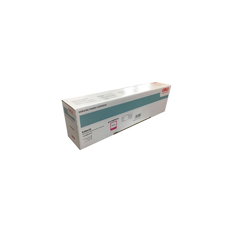 TONER ORIGINALE OKI 44059126 ES8430 MAGENTA