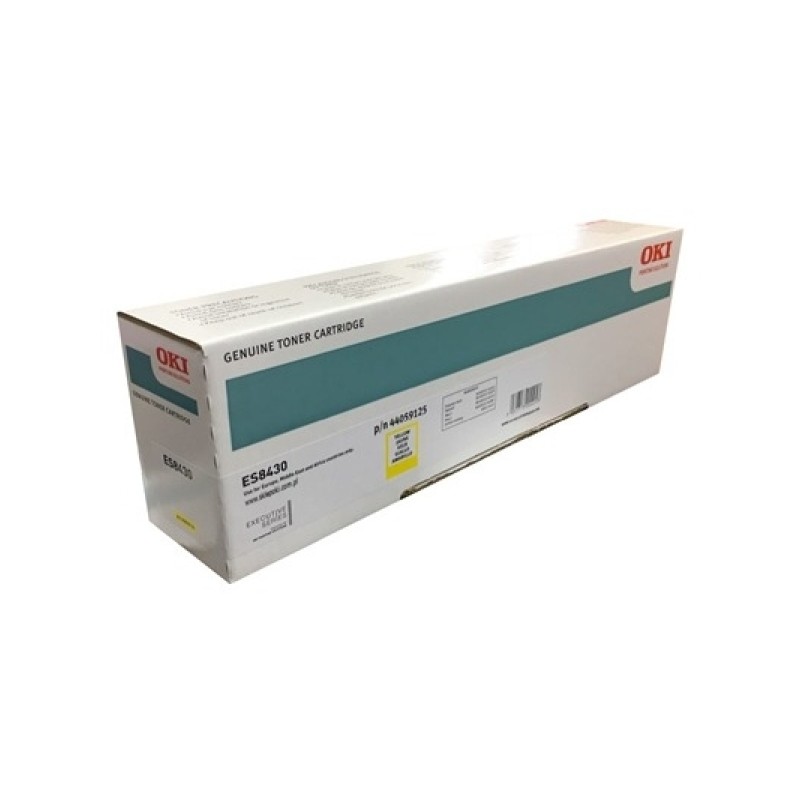 TONER ORIGINALE OKI 44059125 ES8430 GIALLO