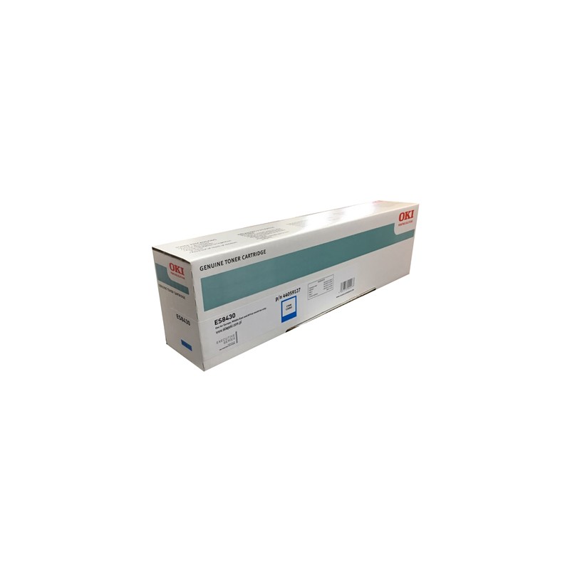 TONER ORIGINALE OKI 44059127 ES8430 CIANO