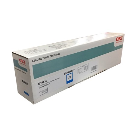TONER ORIGINALE OKI 44059127 ES8430 CIANO
