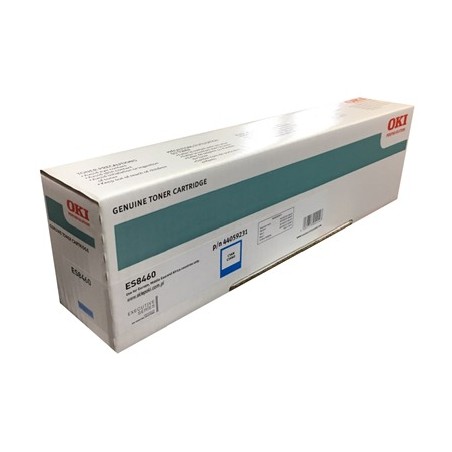 TONER ORIGINALE OKI 44059231 ES8460 MFP CIANO 9K