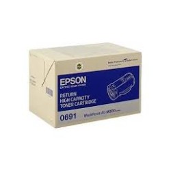 TONER ORIGINALE EPSON Workforce AL-M300 NERO C13S050691 S050691 10K