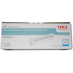 TONER ORIGINALE OKI 43837107 ES3640 A3/PRO CIANO