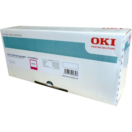 TONER ORIGINALE OKI 45396214 MAGENTA ES7470 ES7480