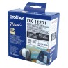 ETICHETTE ORIGINALI BROTHER DK11201 DK-11201 29mm X 90mm BIANCHE ROTOLO DA 400 PZ