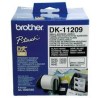 ETICHETTE ORIGINALI BROTHER DK11209 DK-11209 29mm 62mm 800pz