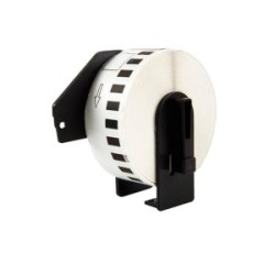 ETICHETTE COMPATIBILI BROTHER DK22211 DK-22211 29mm X 90mm 29 mm x 15,24 mT 400 PZ CON SUPPORT