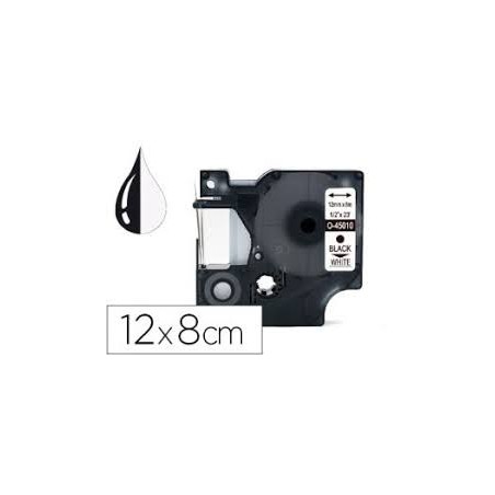 NASTRO ETICHETTE COMPATIBILI NON LAMINATO BROTHER MK221BZ P-Touch P-Touch 110