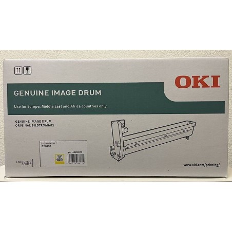 GRUPPO TAMBURO ORIGINALE OKI EXECUTIVE 46438013 ES8431 ES8441 ES8433 GIALLO