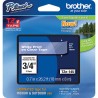 NASTRO ETICHETTE ORIGINALI LAMINATO BROTHER TZE145 Larghezza 18 mm x 8 metri