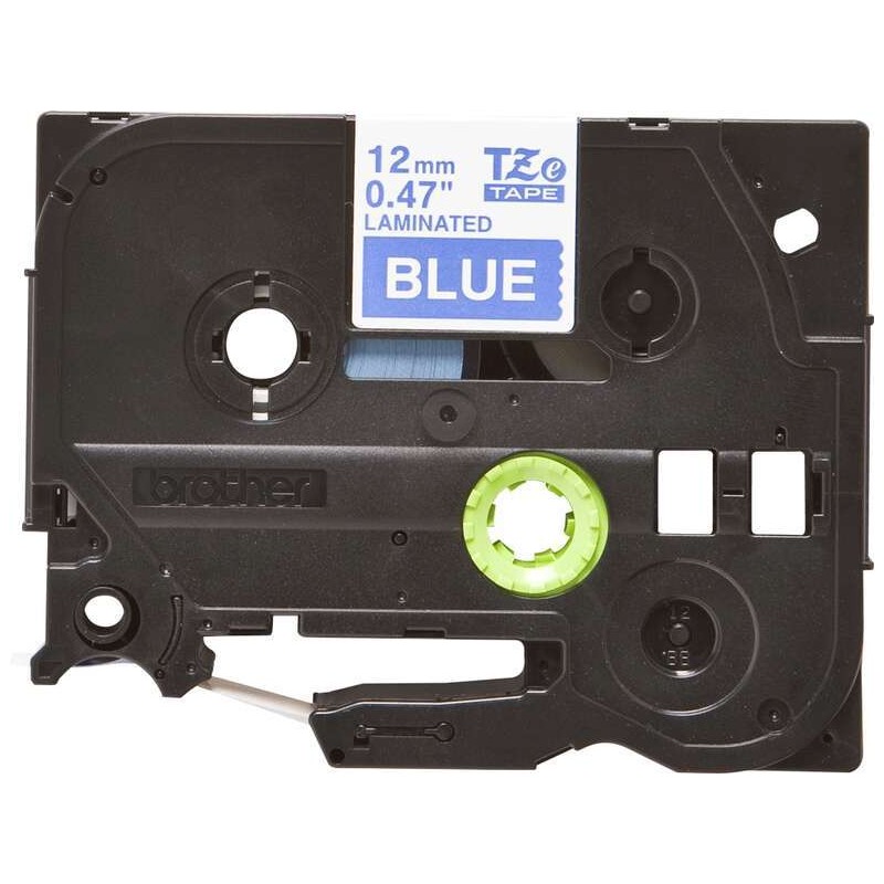 NASTRO ETICHETTE COMPATIBILE LAMINATO BROTHER TZe535 Larghezza 12 mm x 8 metri