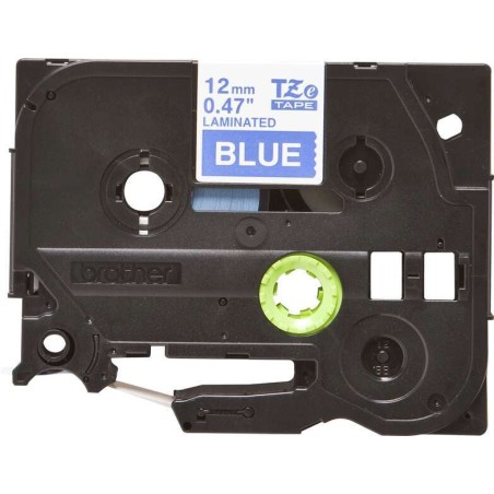 NASTRO ETICHETTE COMPATIBILE LAMINATO BROTHER TZe535 Larghezza 12 mm x 8 metri