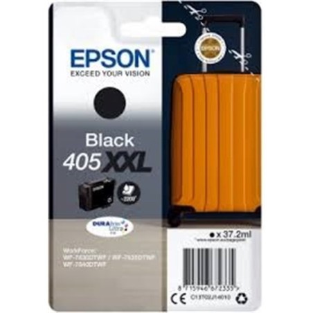 CARTUCCIA ORIGINALE EPSON 405XXL NERO C13T02J14010 WF-3820DWF WF7310